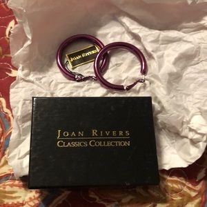 Earring by Joan rivers